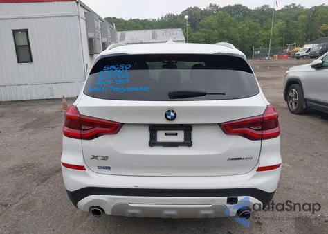 2020 BMW X3 xDrive30I из США, поврежденный, VIN 5UXTY5C07LLT32095
